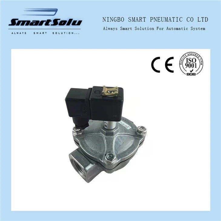 Hliníkový pravoúhlý plusový solenoidový ventil